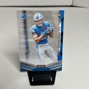 2019 Panini Playoff TJ Hockenson Rookie Card RC #219 Lions Vikings